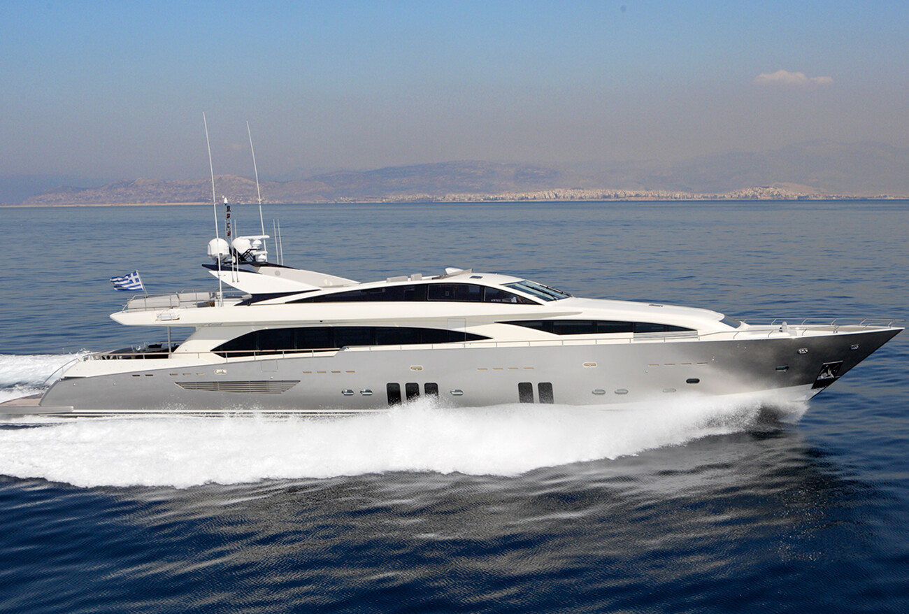 Aboard DRAGON a 121ft (36.88m) luxury motor yacht , built by COUACH in 2010