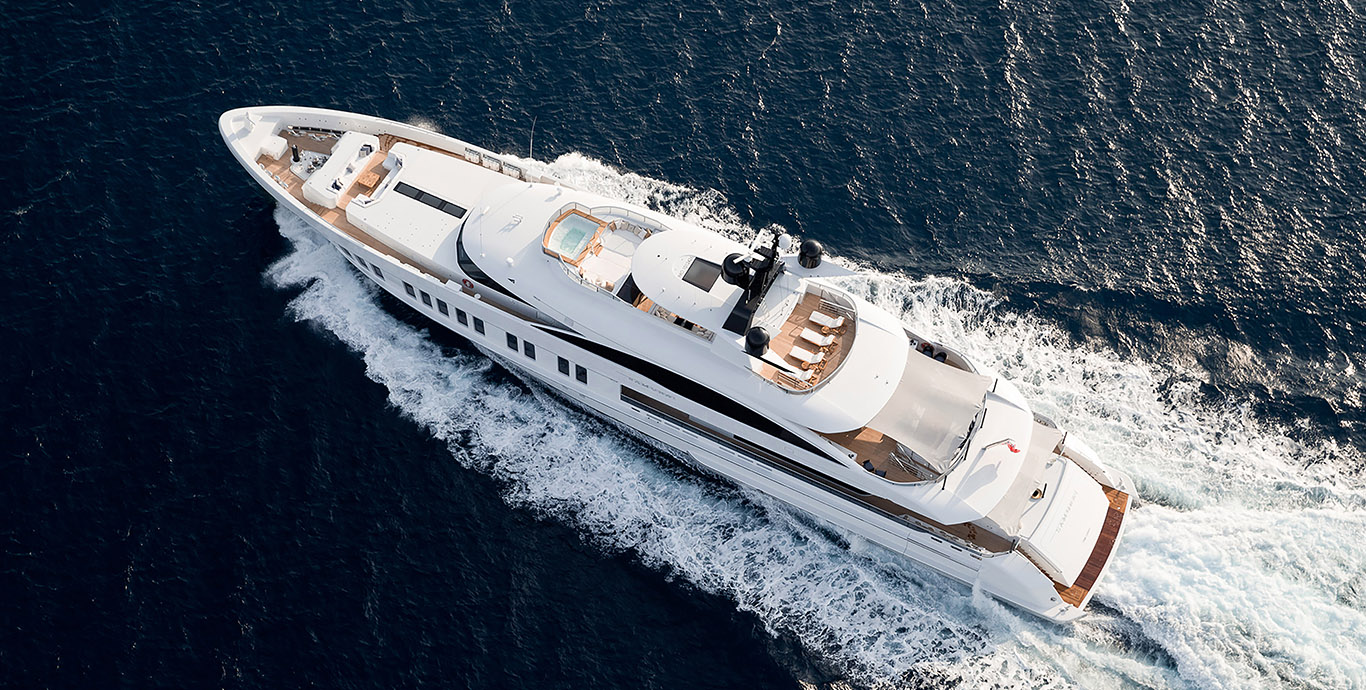 Aboard SAMURAI a 197ft (60.3m) luxury motor yacht , built by ALIA YACHTS in 2016