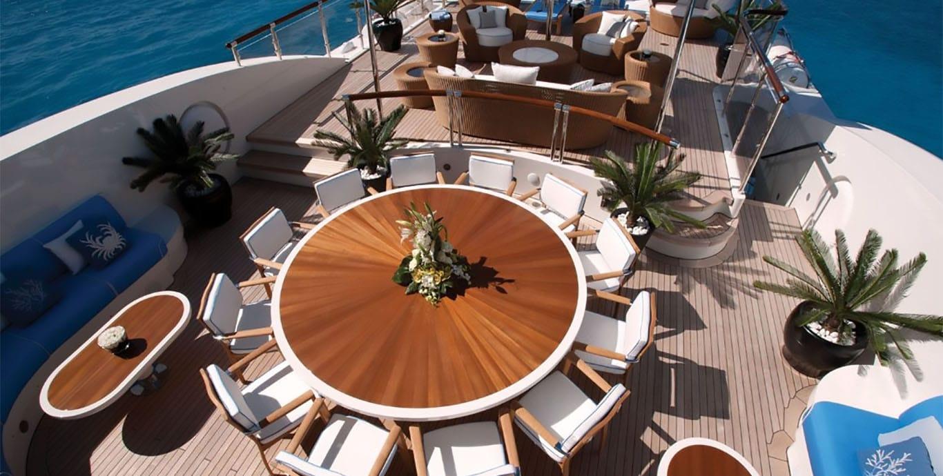 Aboard VISION a 196ft (60.02m) luxury motor yacht , built by BENETTI in 2011