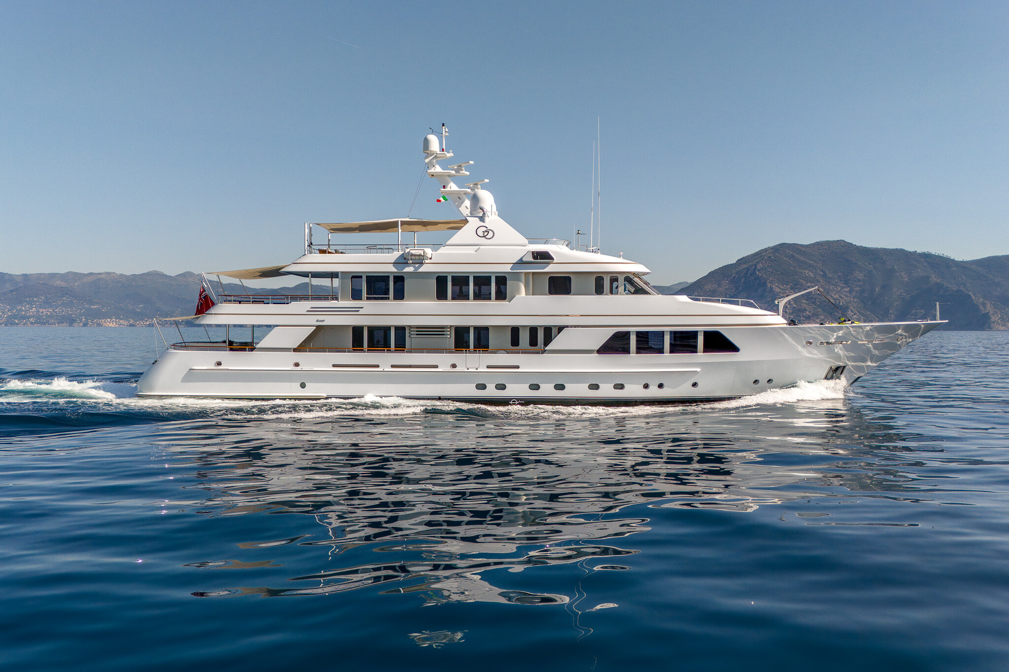 Aboard GO a 141ft (43m) luxury motor yacht for Sale & Charter available with Fraser Yachts, built by FEADSHIP in 2010