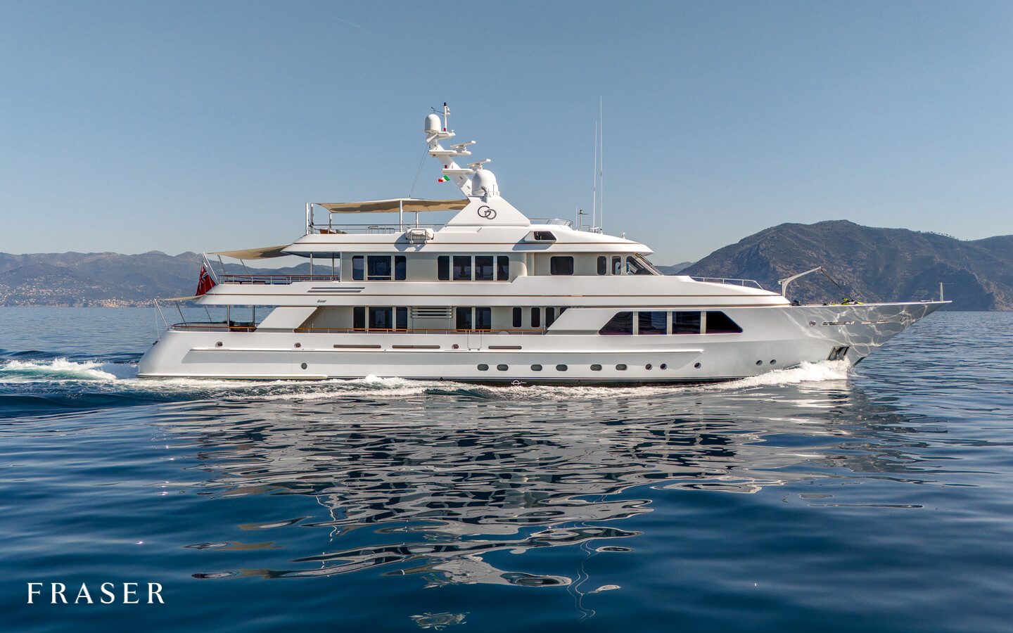 Aboard GO a 141ft (43m) luxury motor yacht for Sale & Charter available with Fraser Yachts, built by FEADSHIP in 2010