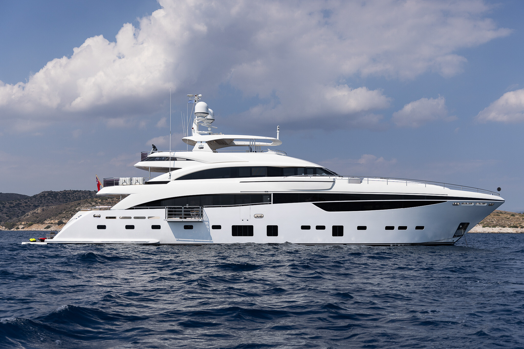 MIRAGE IV, a 131ft (40.16m) motor yacht , built by PRINCESS YACHTS in 2017