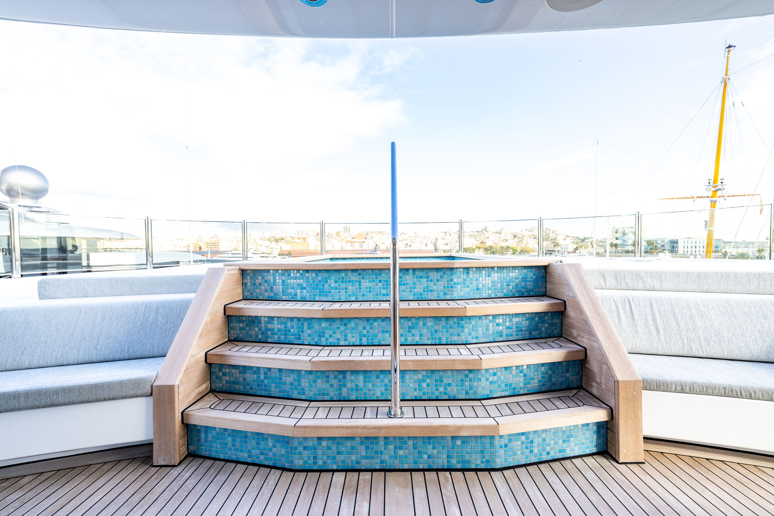 Aboard ILLUSION PLUS a 290ft (88.5m) luxury motor yacht , built by PRIDE YACHTS in 2018