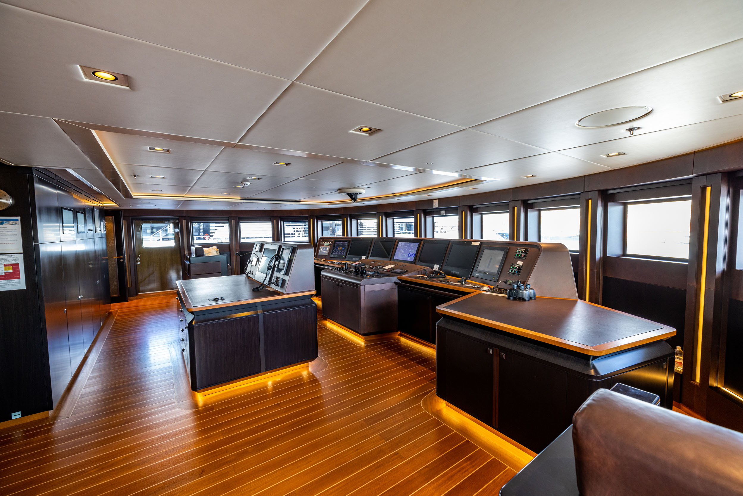 Aboard ILLUSION PLUS a 290ft (88.5m) luxury motor yacht , built by PRIDE YACHTS in 2018