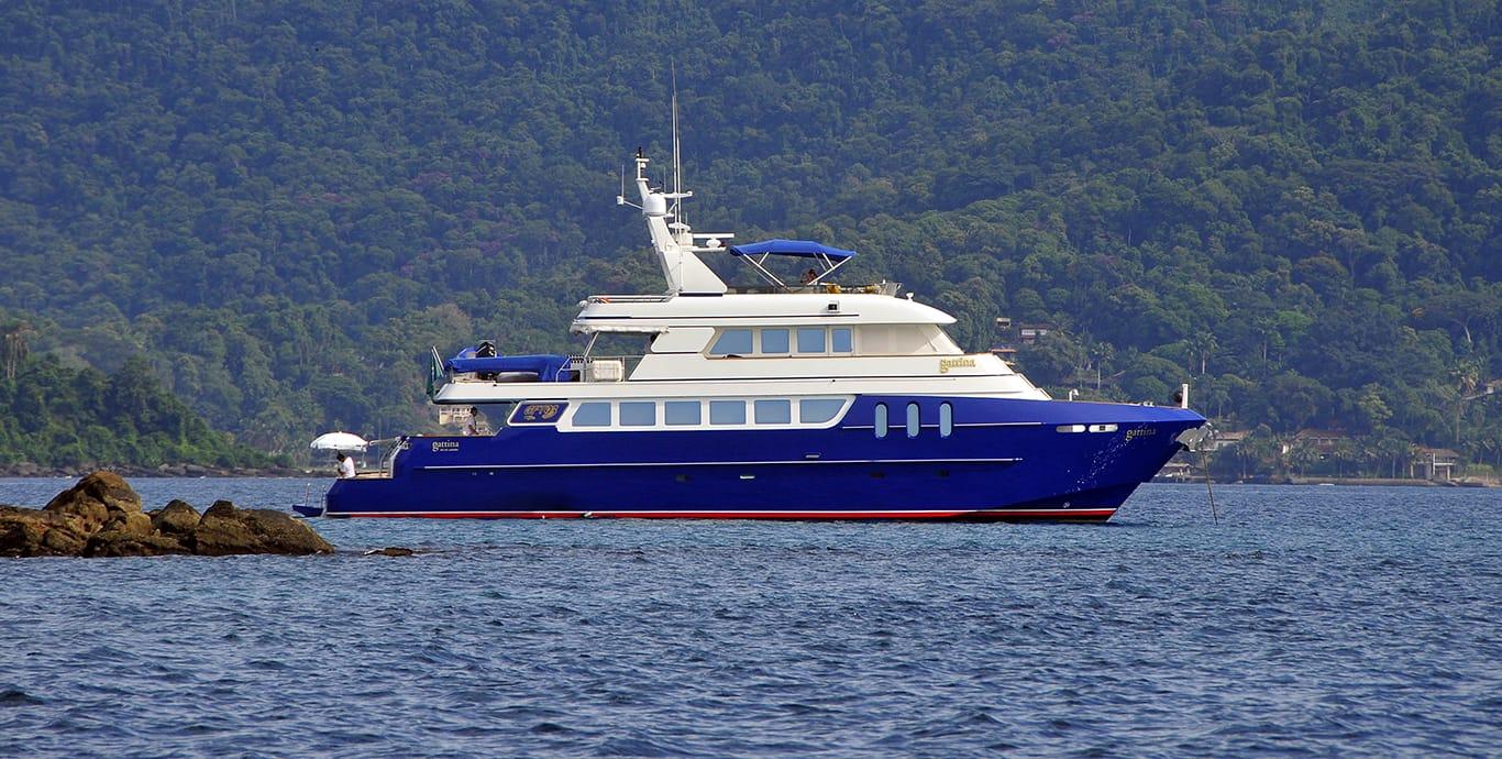 Aboard EXPLORER VIII a 90ft (27.43m) luxury motor yacht , built by MCP YACHTS in 2003