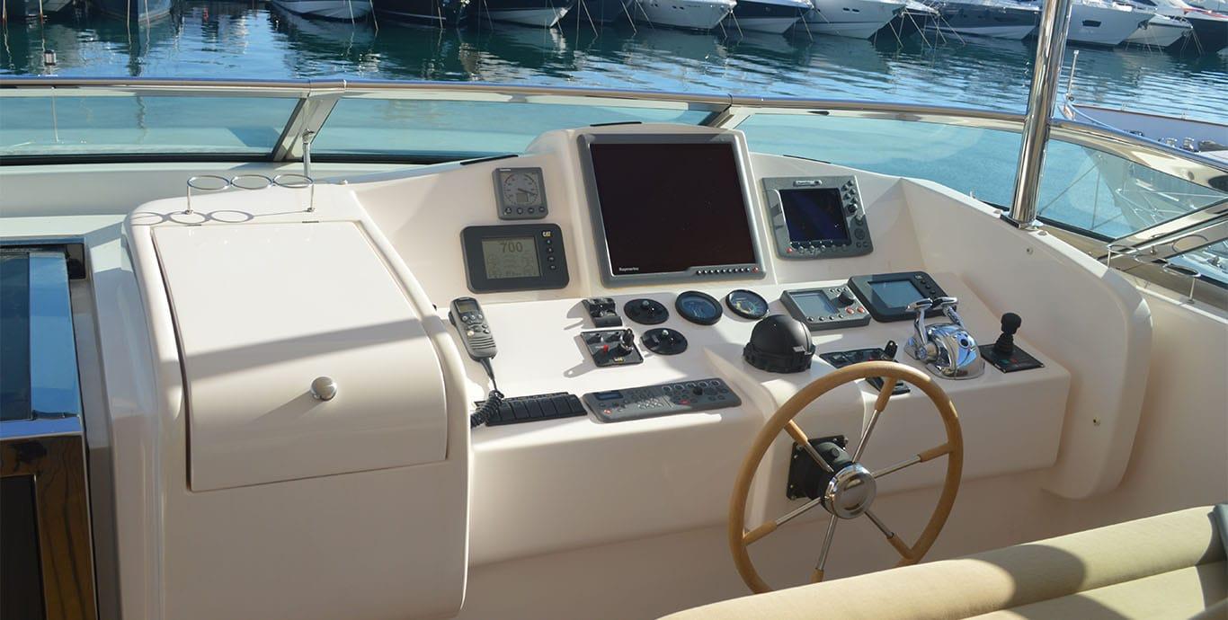 Aboard NIRVANA a 101ft (30.78m) luxury motor yacht , built by GULF CRAFT in 2008