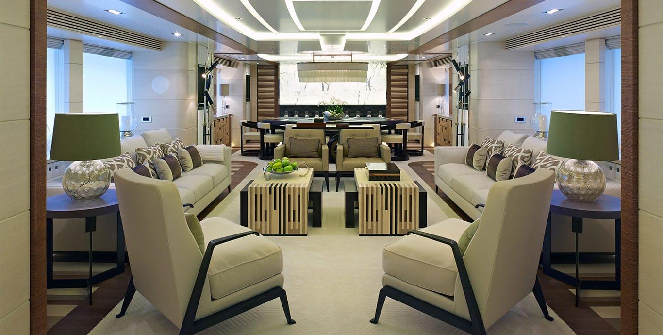 Aboard MY SECRET a 153ft (46.7m) luxury motor yacht , built by HEESEN in 2012