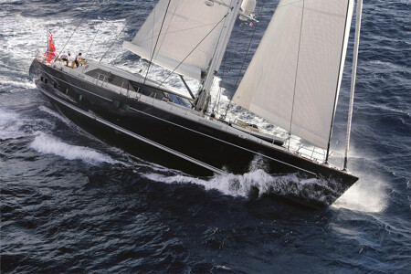 STATE OF GRACE sailing yacht for sale by FRASER, built by Perini Navi