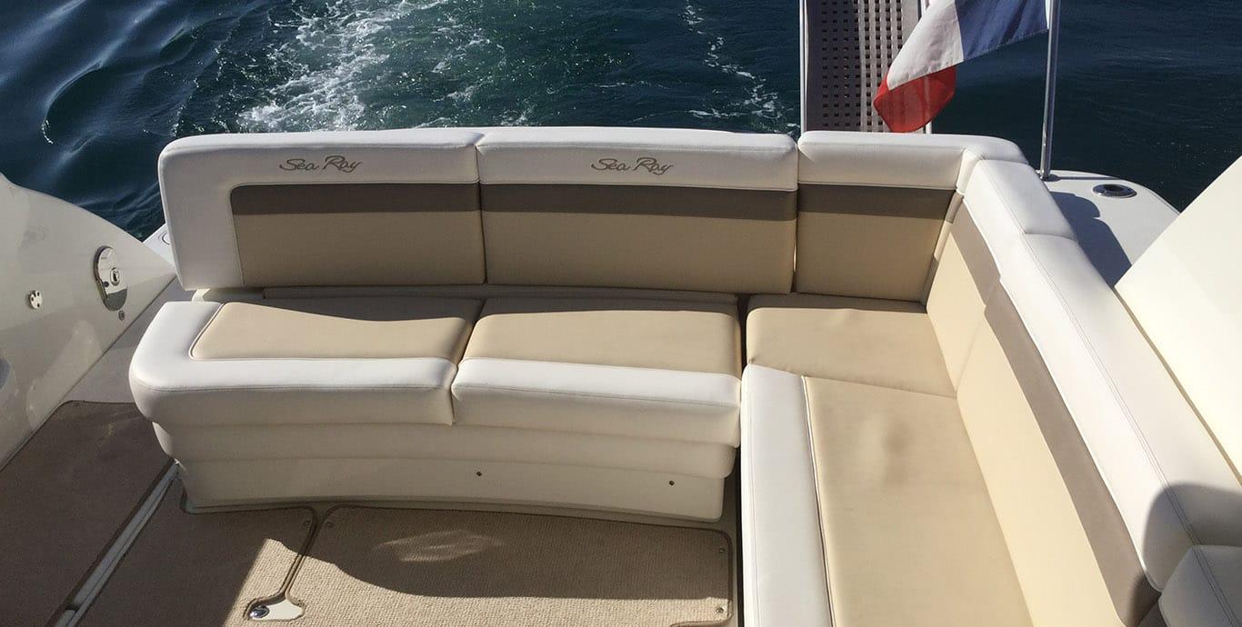 Aboard FANNY a 45ft (13.84m) luxury motor yacht , built by SEA RAY in 2014