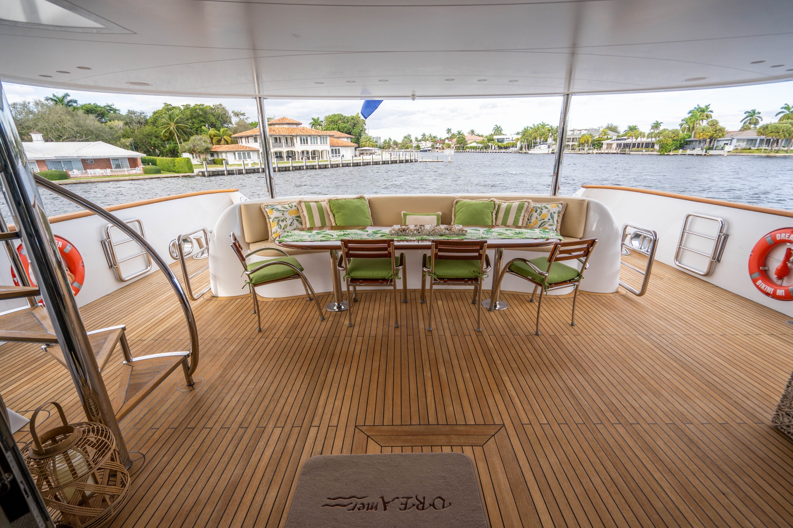 Aboard DREAMER a 136ft (41.45m) luxury motor yacht , built by HARGRAVE in 2011
