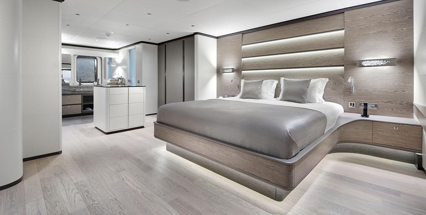 Aboard ALL ABOUT U 2 a 164ft (49.99m) luxury sailing yacht , built by ADA YACHT WORKS in 2019