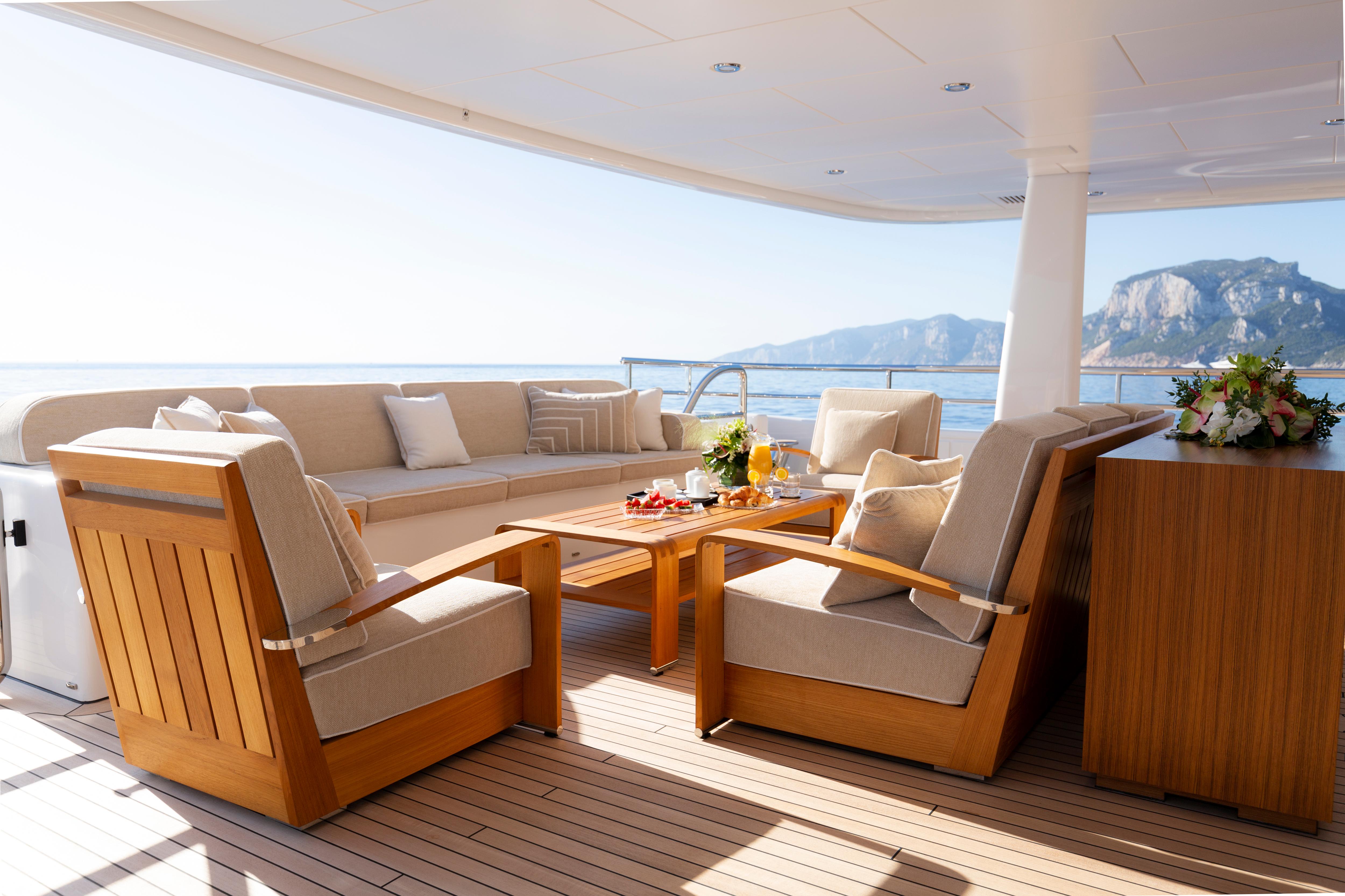 GALENE motor yacht for Charter by Fraser Yachts, built by AMELS