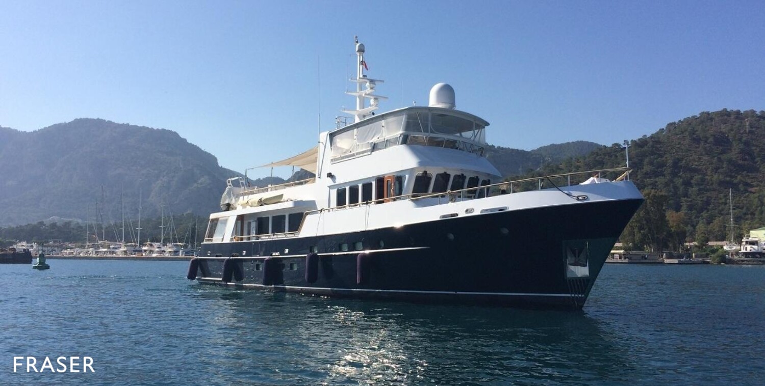 blue pearl yacht for sale