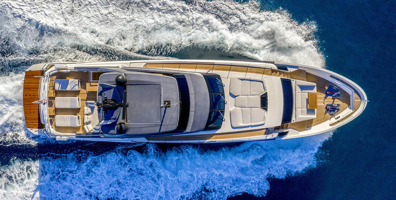 Aboard AMWAJ a 102ft (31.08m) luxury motor yacht , built by SANLORENZO in 2020