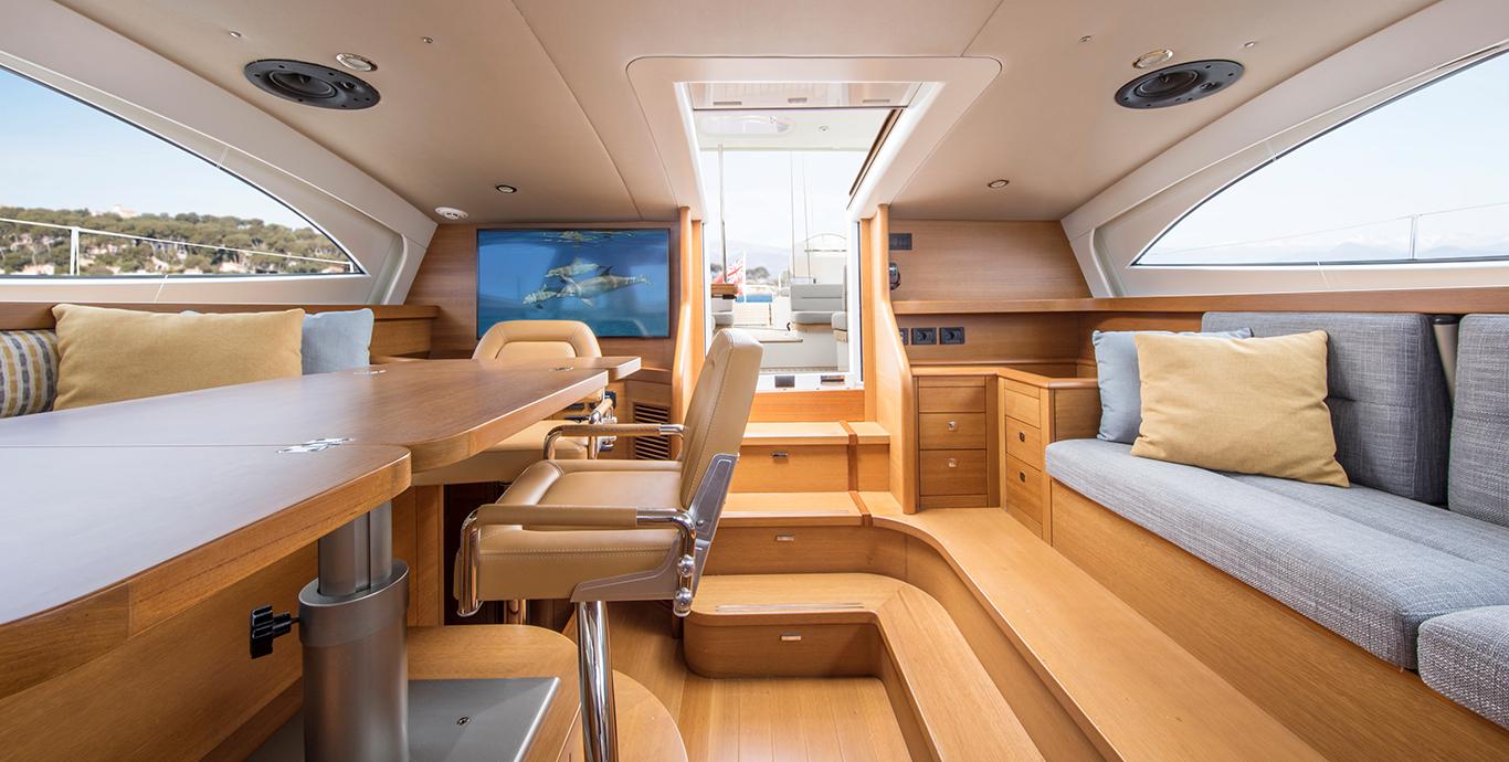 Aboard VAYU a 70ft (21.34m) luxury sailing yacht , built by VAN DAM NORDIA in 2017