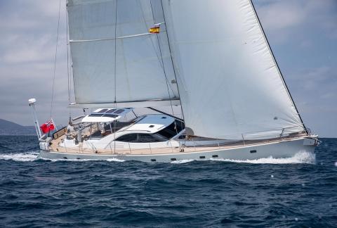Aboard VAYU a 70ft (21.34m) luxury sailing yacht , built by VAN DAM NORDIA in 2017