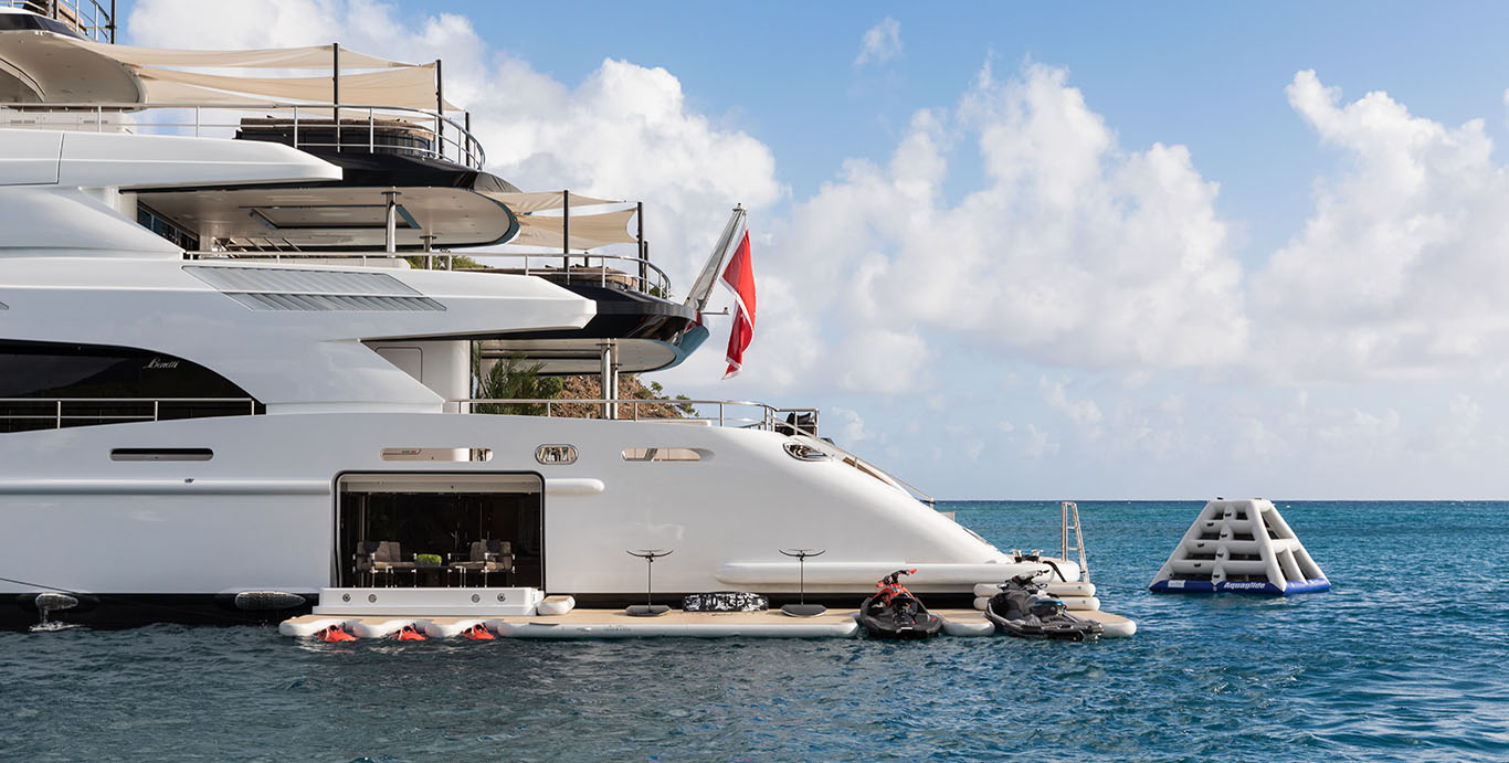 Aboard TRIUMPH a 214ft (65.4m) luxury motor yacht , built by BENETTI in 2021