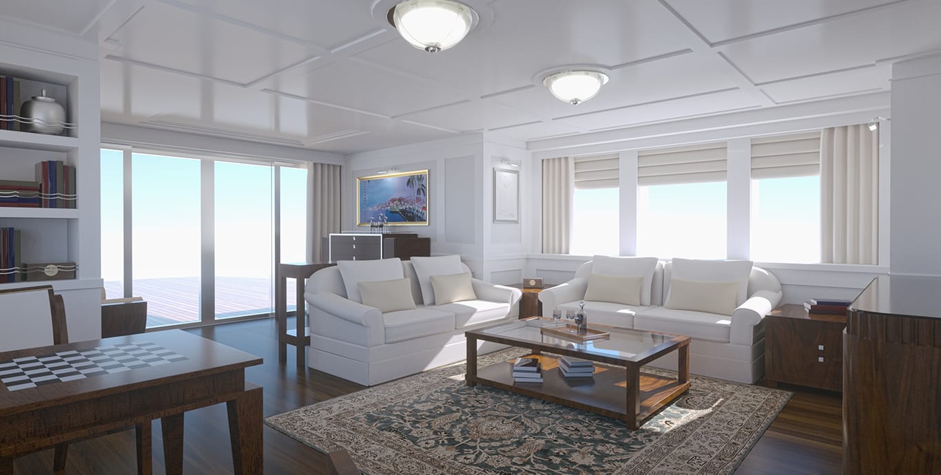Aboard PROJECT MARLIN a 161ft (49.25m) luxury motor yacht , built by ROYAL HUISMAN in 2023