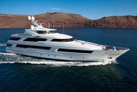 Aboard HELIOS 3 a 176ft (53.82m) luxury motor yacht , built by DELTA MARINE in 2012