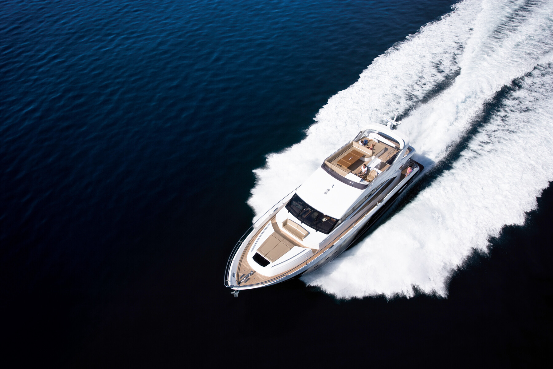 Aboard PRINCESS 78 a 79ft (24.1m) luxury motor yacht , built by PRINCESS YACHTS in 2011