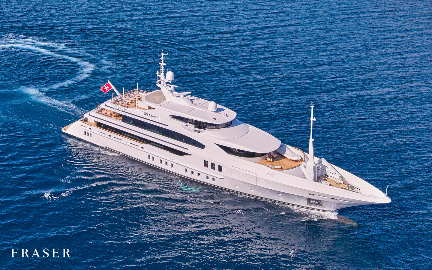 SEAKID II motor yacht for Charter by Fraser Yachts, built by BENETTI