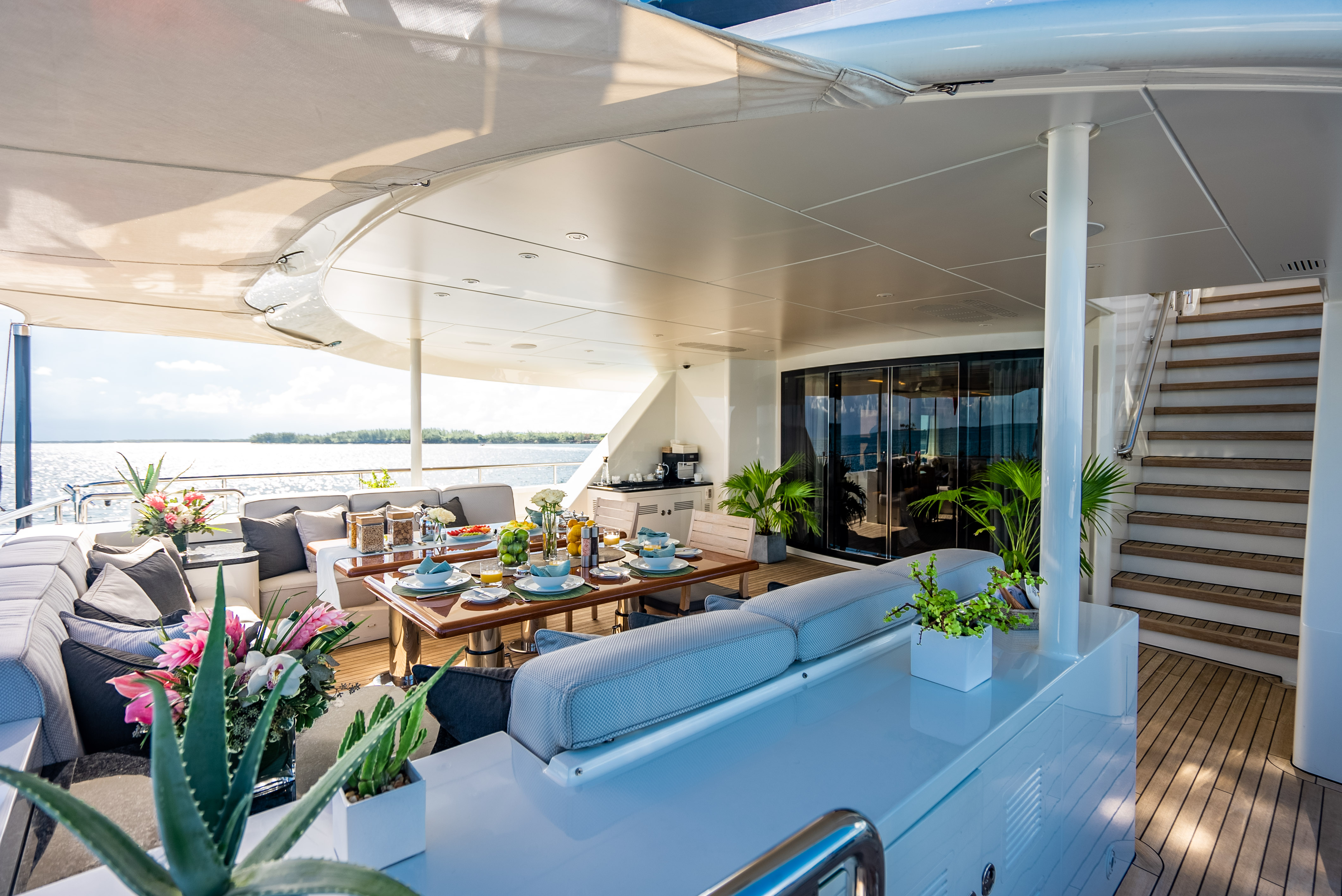 Aboard ODYSSEA a 154ft (46.94m) luxury motor yacht , built by HEESEN in 2012