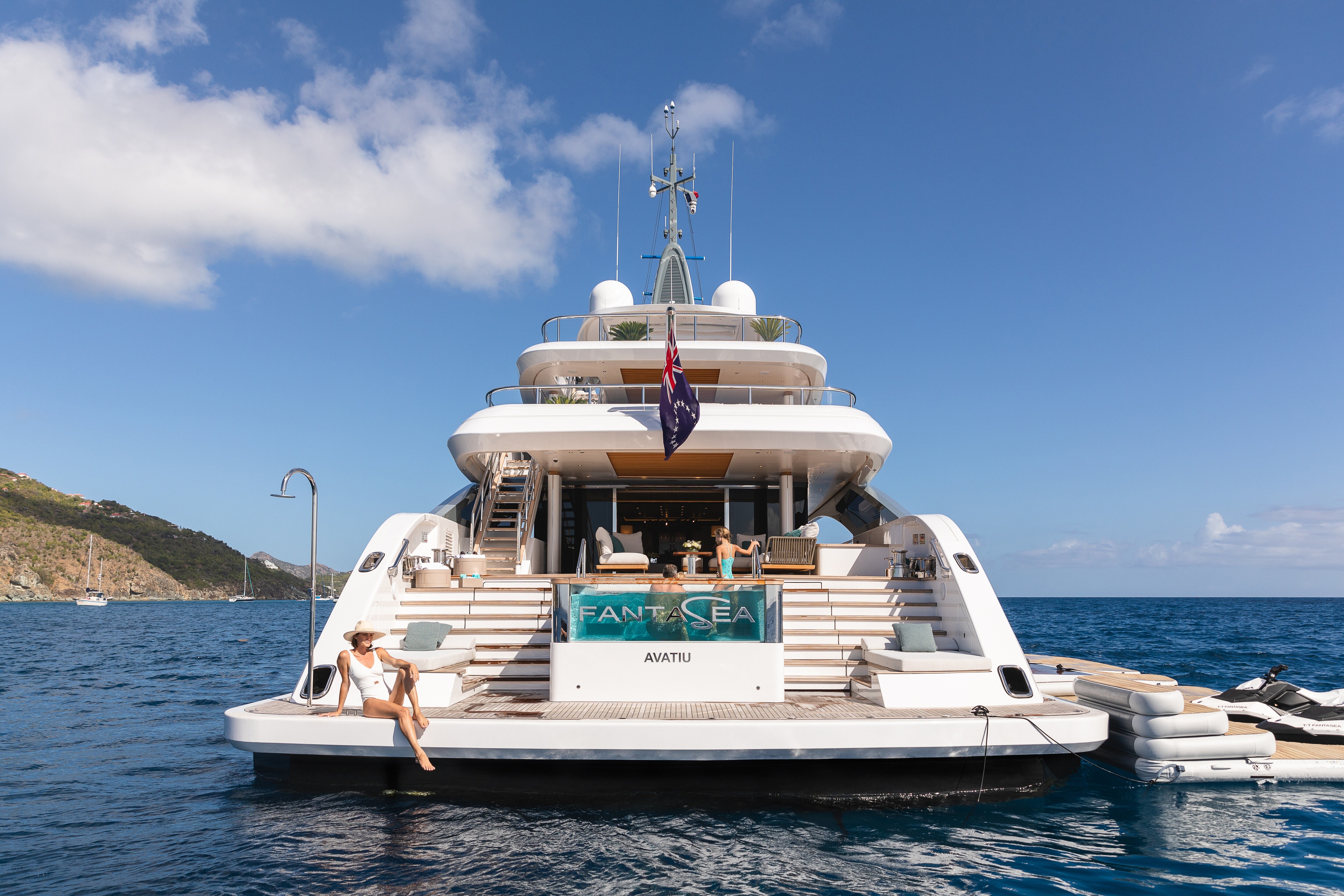 FANTASEA YACHT FOR CHARTER FRASER