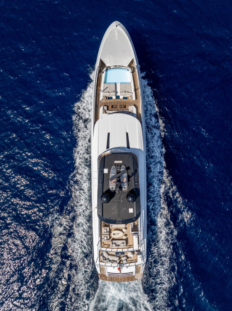 TOY motor yacht for Sale by Fraser Yachts, built by OVERMARINE