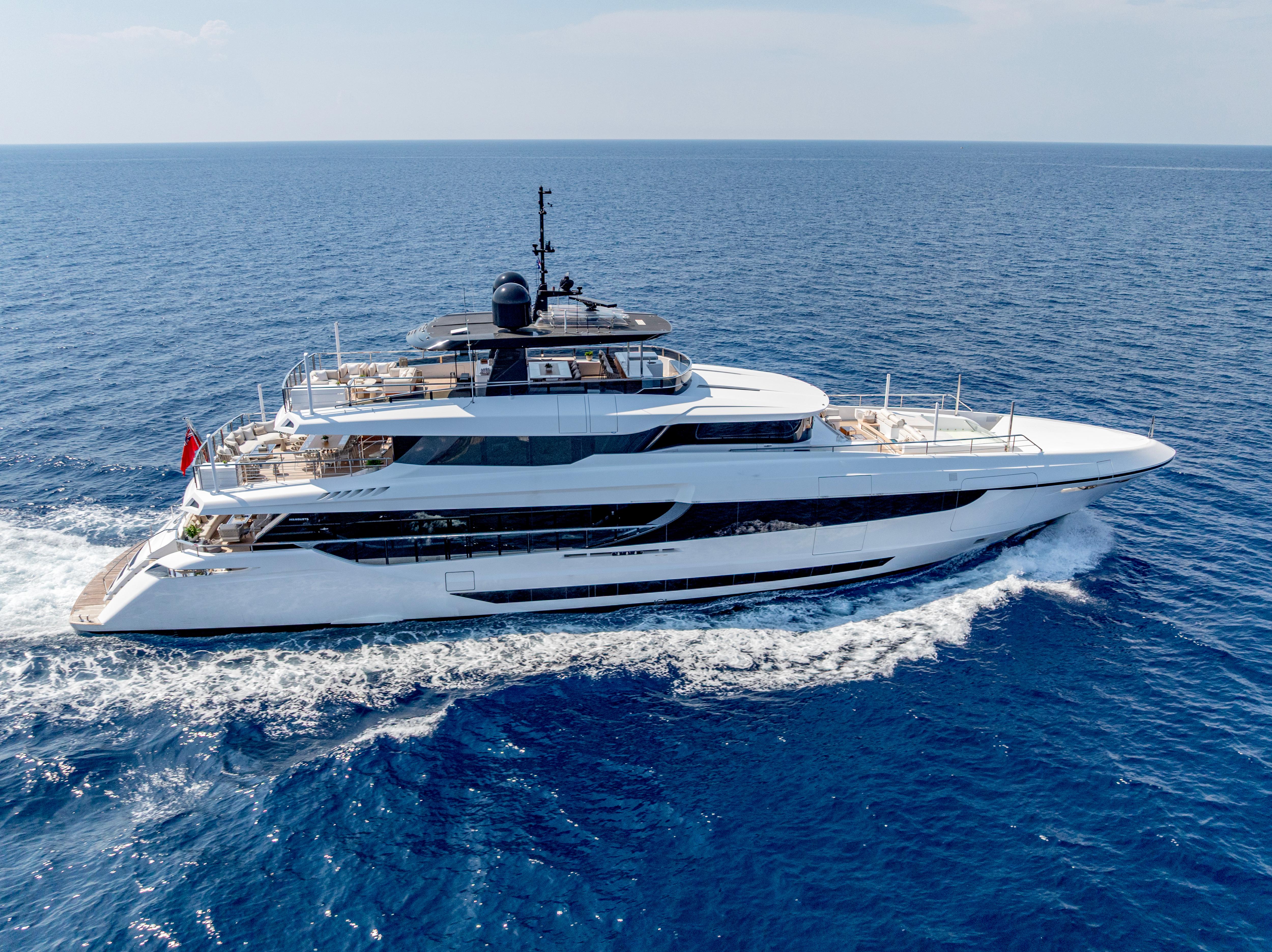 TOY motor yacht for Sale by Fraser Yachts, built by OVERMARINE