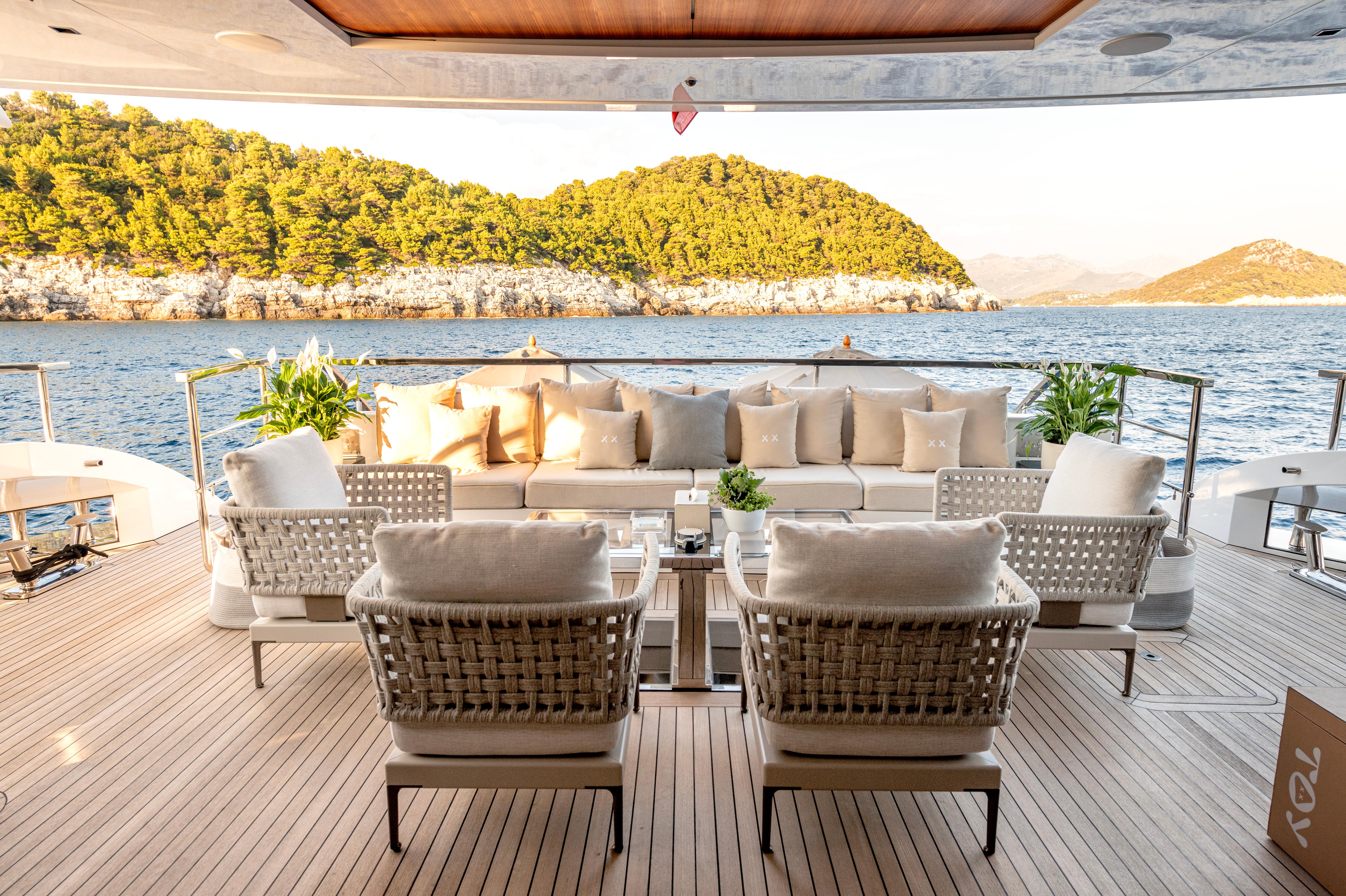 TOY motor yacht for Sale by Fraser Yachts, built by OVERMARINE