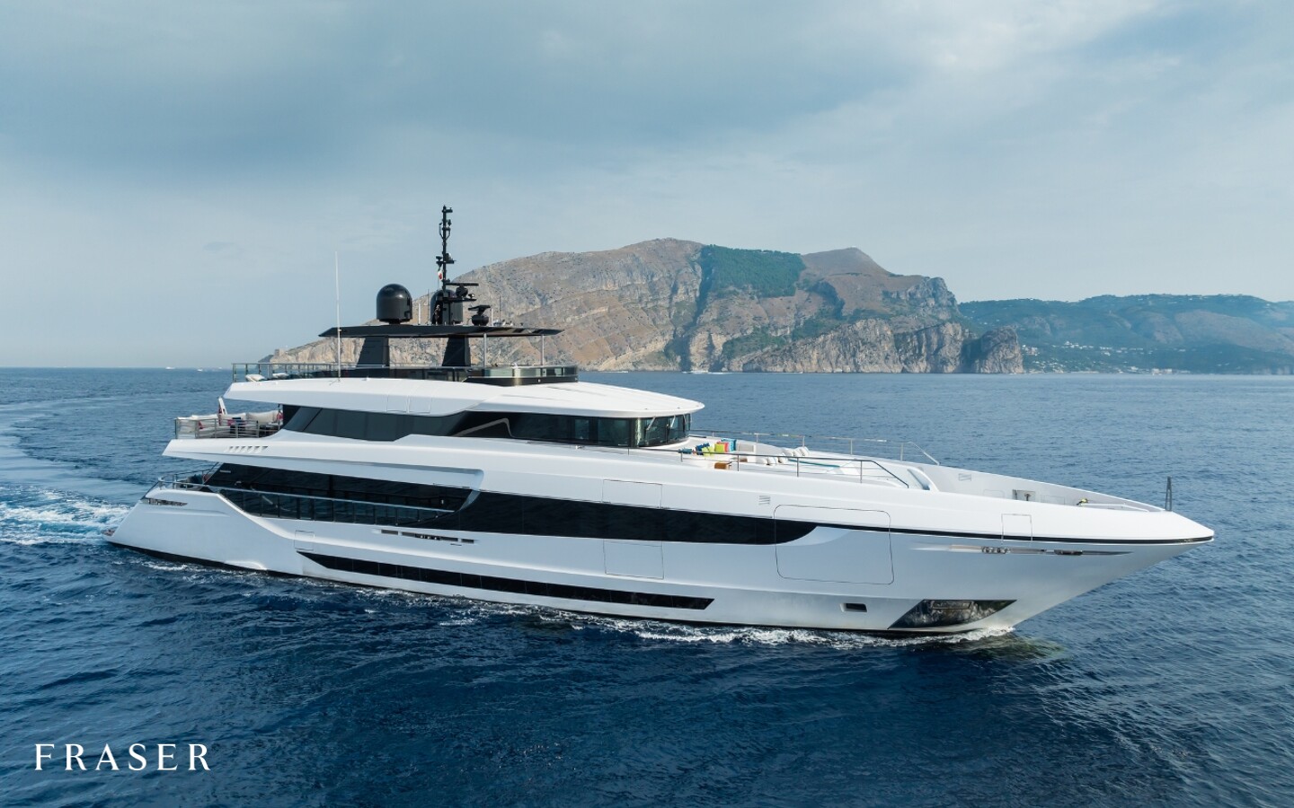 Aboard HALARA a 141ft (42.98m) luxury motor yacht for Sale & Charter available with Fraser Yachts, built by OVERMARINE in 2021