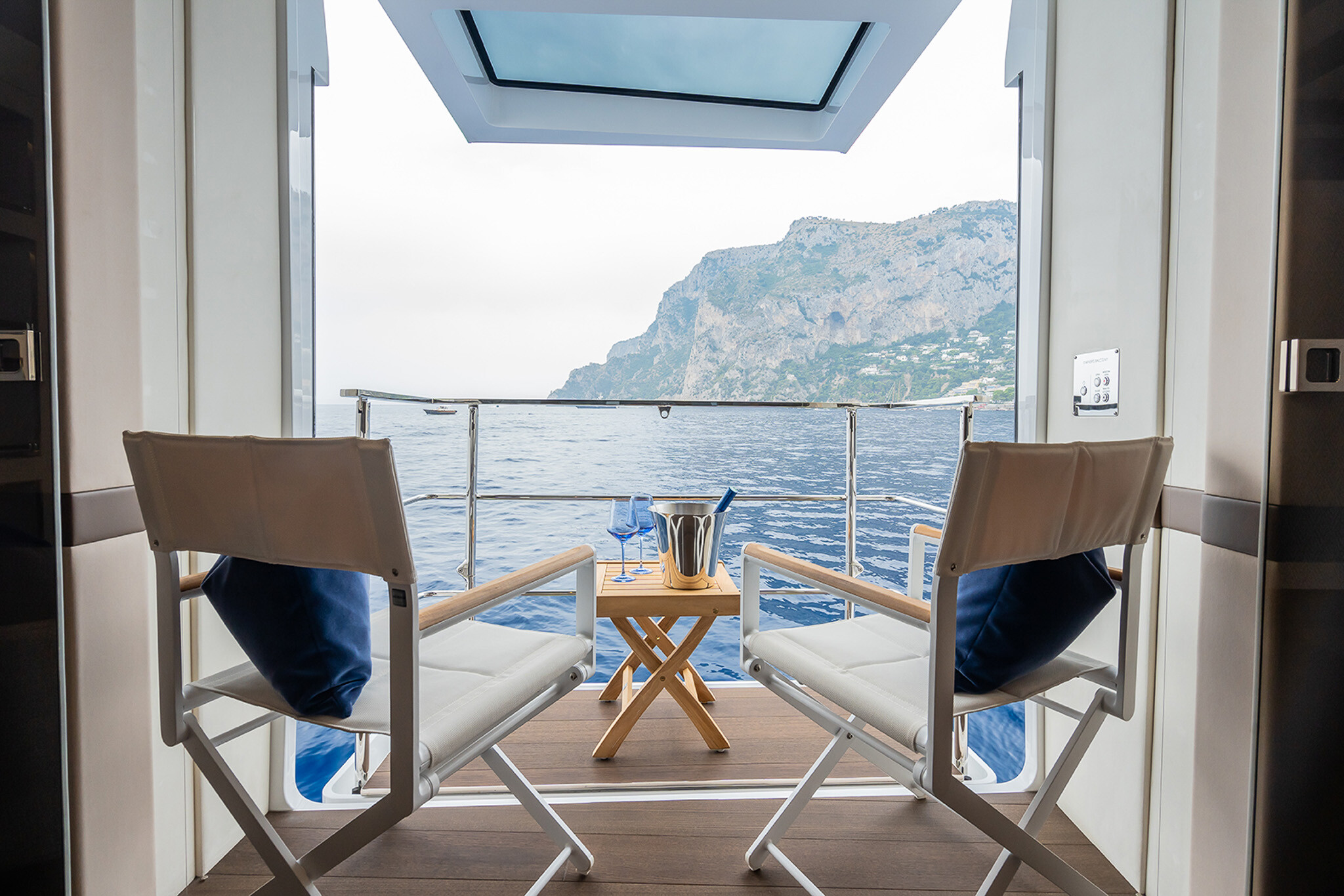Aboard HALARA a 141ft (42.98m) luxury motor yacht for Sale & Charter available with Fraser Yachts, built by OVERMARINE in 2021