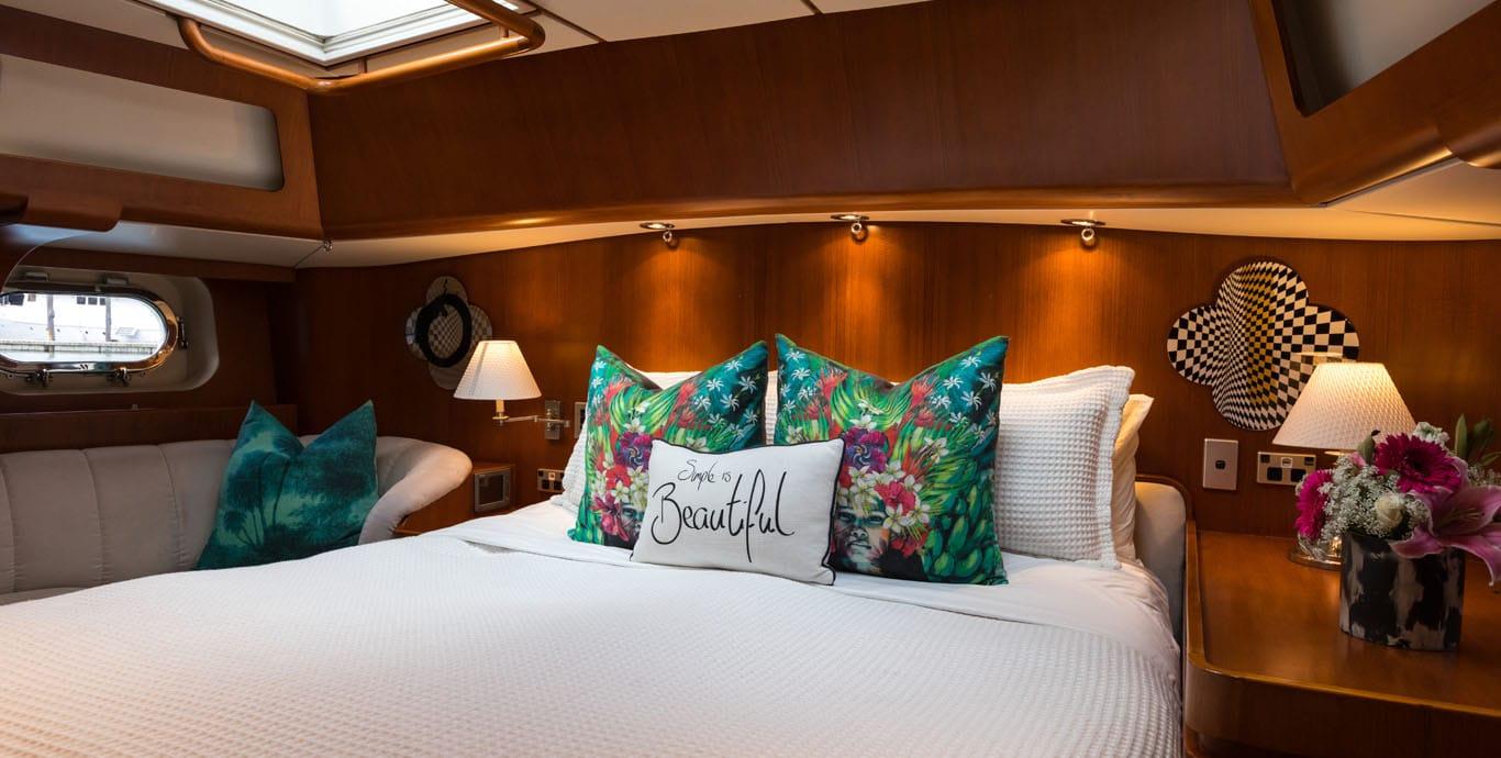 Aboard TAWERA a 92ft (28.04m) luxury sailing yacht , built by ALLOY YACHTS in 1995