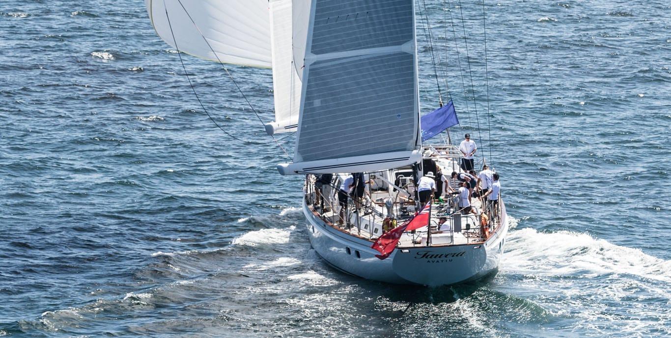 Aboard TAWERA a 92ft (28.04m) luxury sailing yacht , built by ALLOY YACHTS in 1995