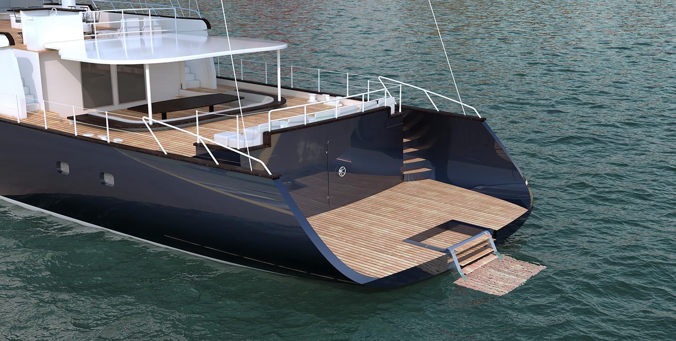 Aboard OGUZ KHAN a 165ft (50.5m) luxury sailing yacht , built by BODRUM OGUZ MARIN in 2021