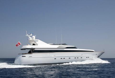 Aboard ZOO a 102ft (31.1m) luxury motor yacht , built by CANTIERI DI PISA in 2008