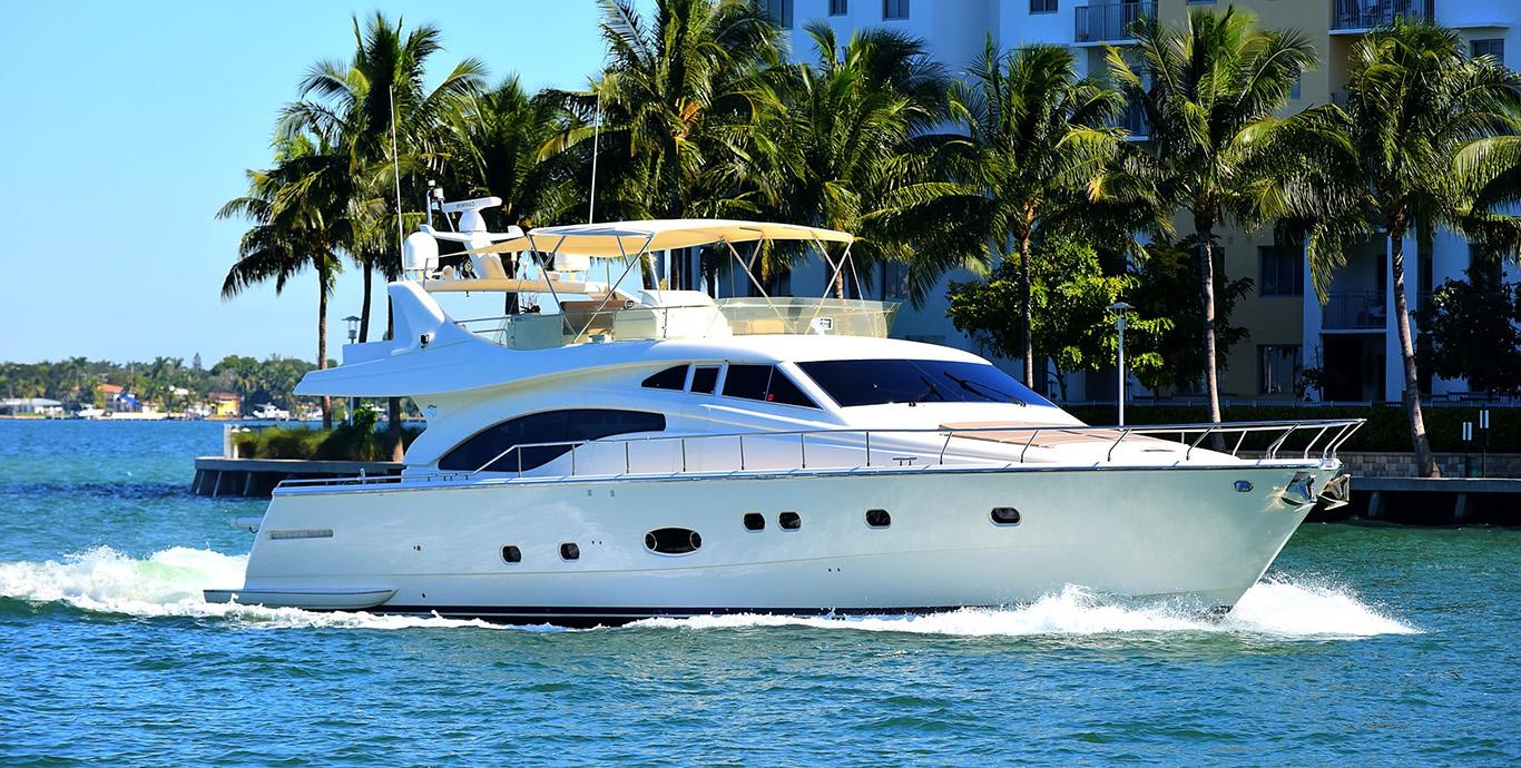 Aboard LUMAR a 68ft (20.73m) luxury motor yacht , built by FERRETTI YACHTS in 2005