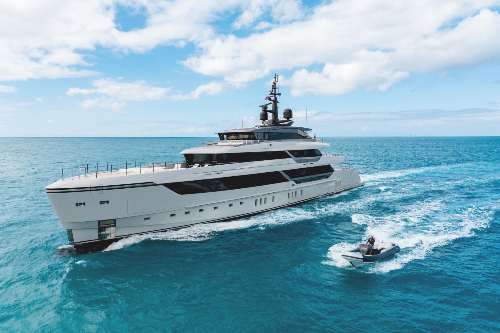 Aboard VIRTUOSITY a 185ft (56.5m) luxury motor yacht for Charter available with Fraser Yachts, built by SANLORENZO in 2023