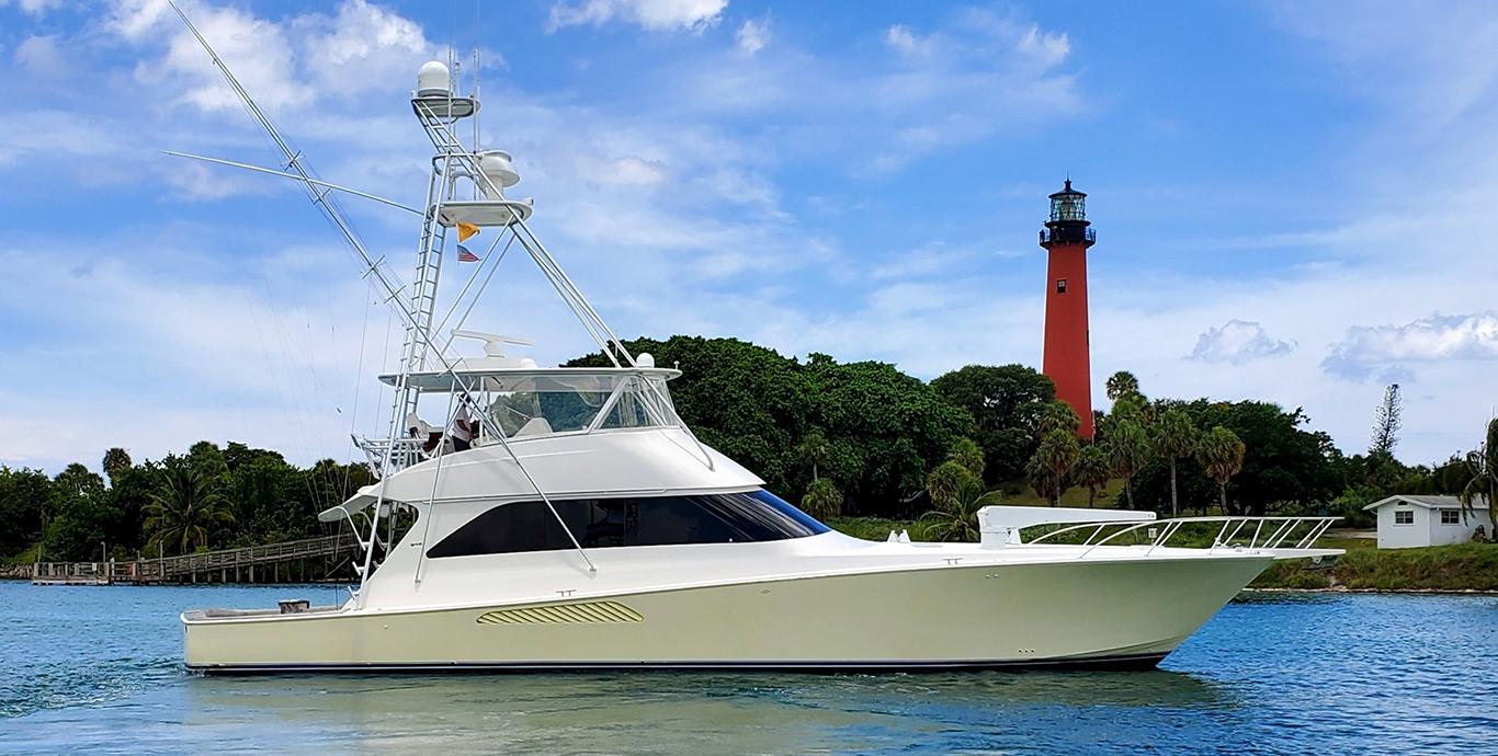 Aboard HIGH TIDE a 68ft (20.73m) luxury motor yacht , built by VIKING YACHTS in 2006