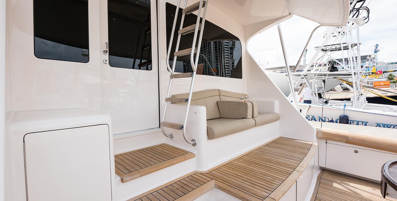 Aboard HIGH TIDE a 68ft (20.73m) luxury motor yacht , built by VIKING YACHTS in 2006