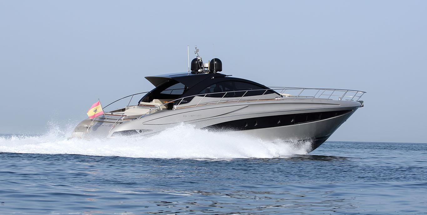 Aboard IMPULSE a 64ft (19.57m) luxury motor yacht , built by RIVA in 2007