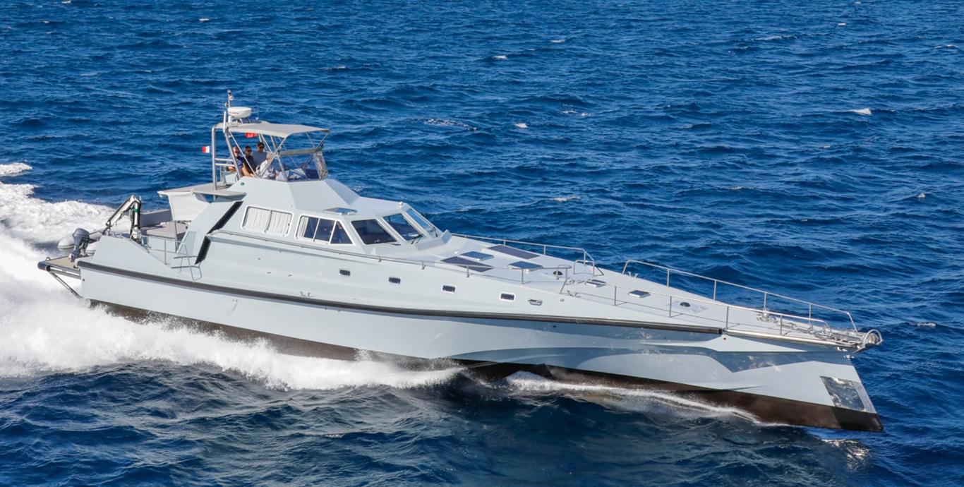 Aboard ENMER a 75ft (23m) luxury motor yacht , built by SAFEHAVEN MARINE LTD in 2019