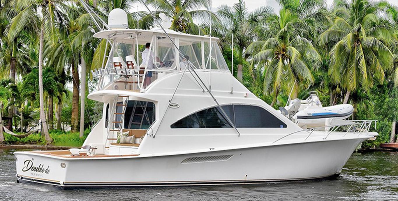 Aboard DOUBLE DE a 50ft (15.37m) luxury motor yacht , built by OCEAN in 2006