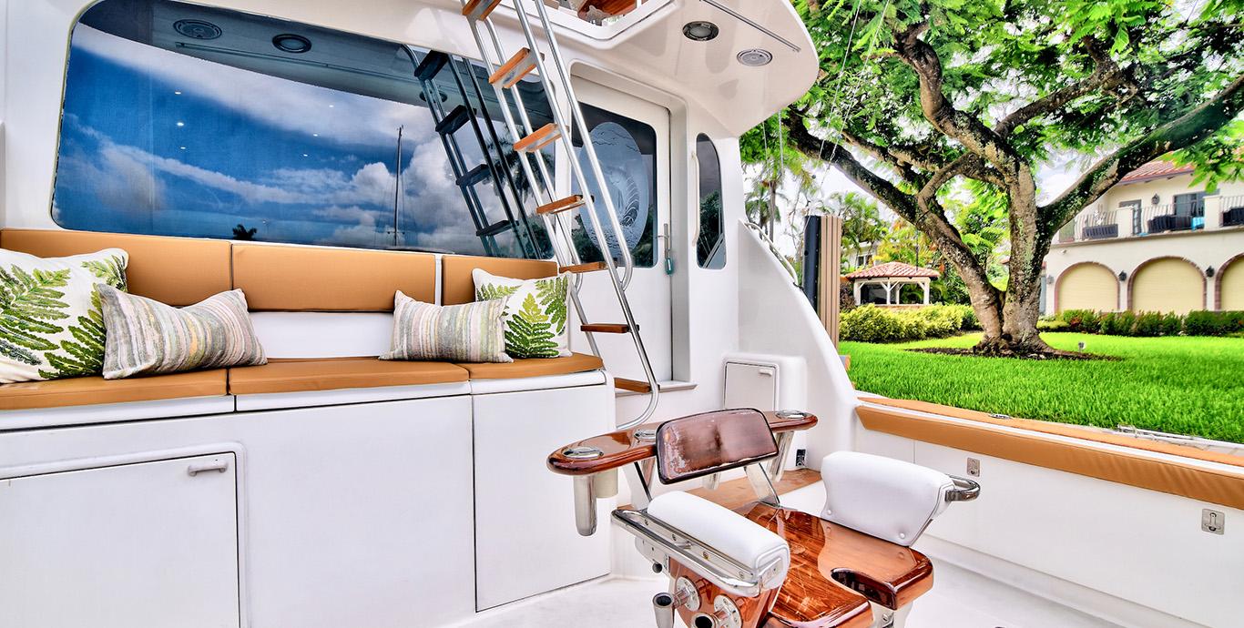 Aboard DOUBLE DE a 50ft (15.37m) luxury motor yacht , built by OCEAN in 2006