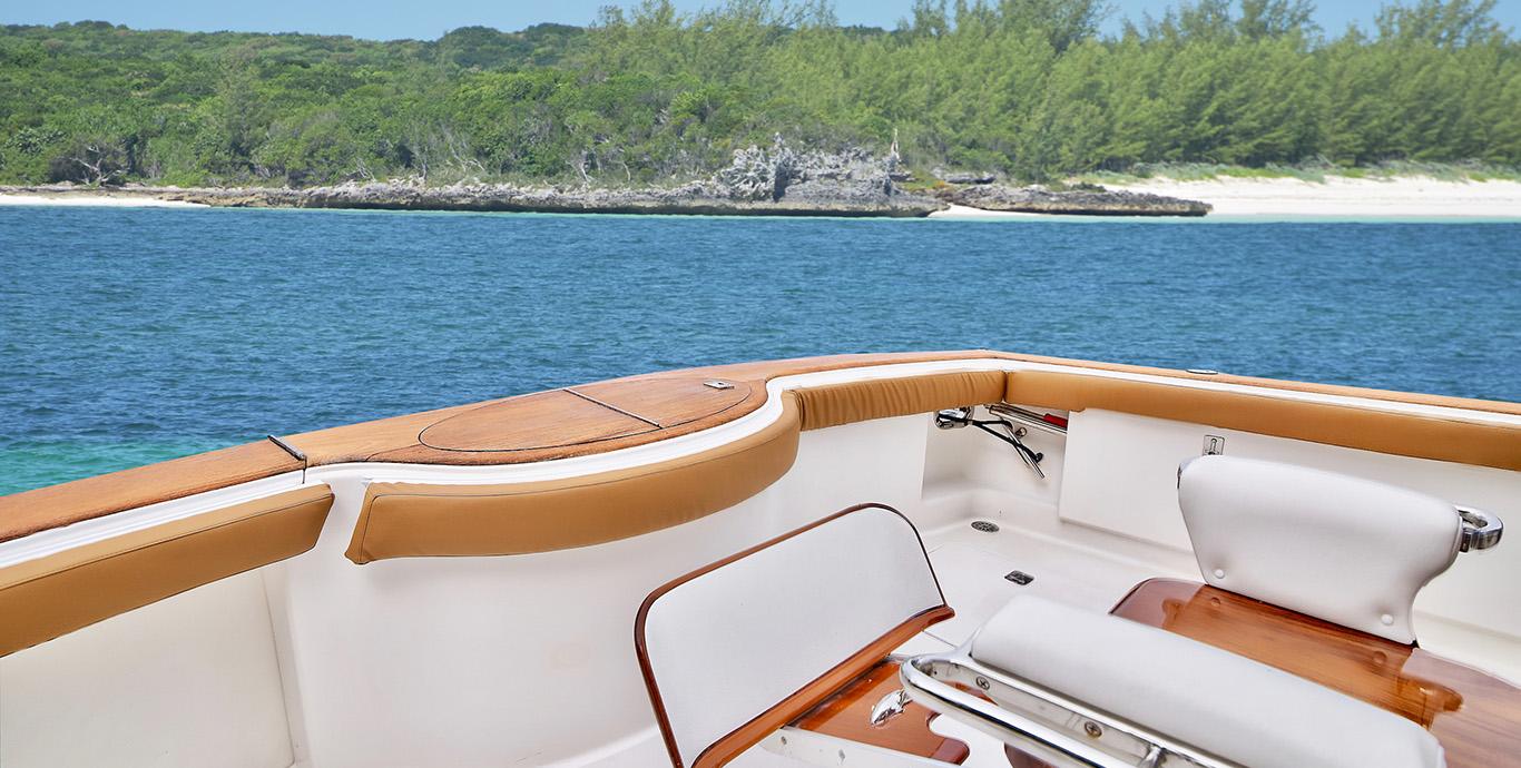 Aboard DOUBLE DE a 50ft (15.37m) luxury motor yacht , built by OCEAN   in 2006