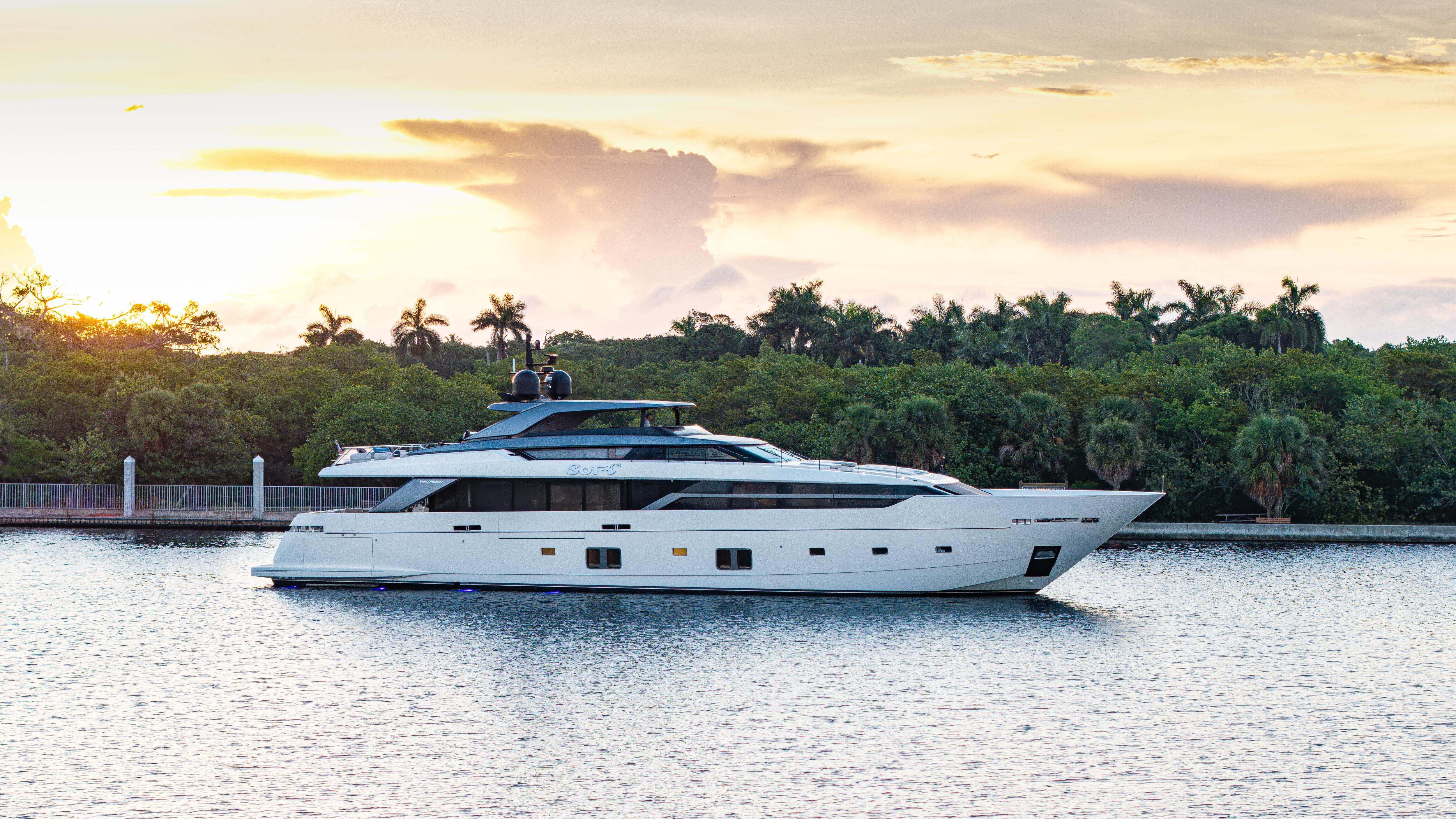 SOFI VI motor yacht  by Fraser Yachts, built by SANLORENZO
