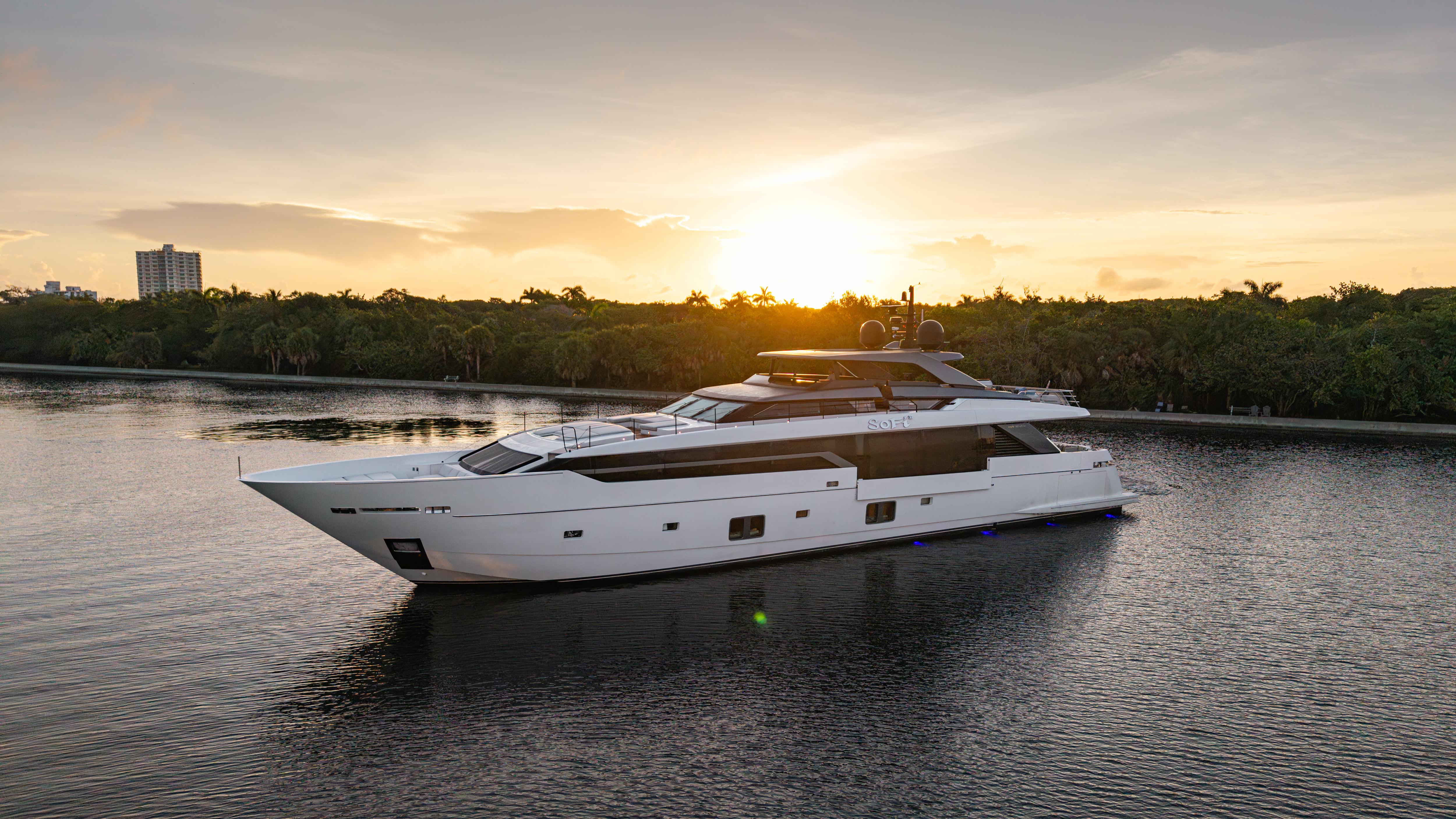 SOFI VI motor yacht  by Fraser Yachts, built by SANLORENZO