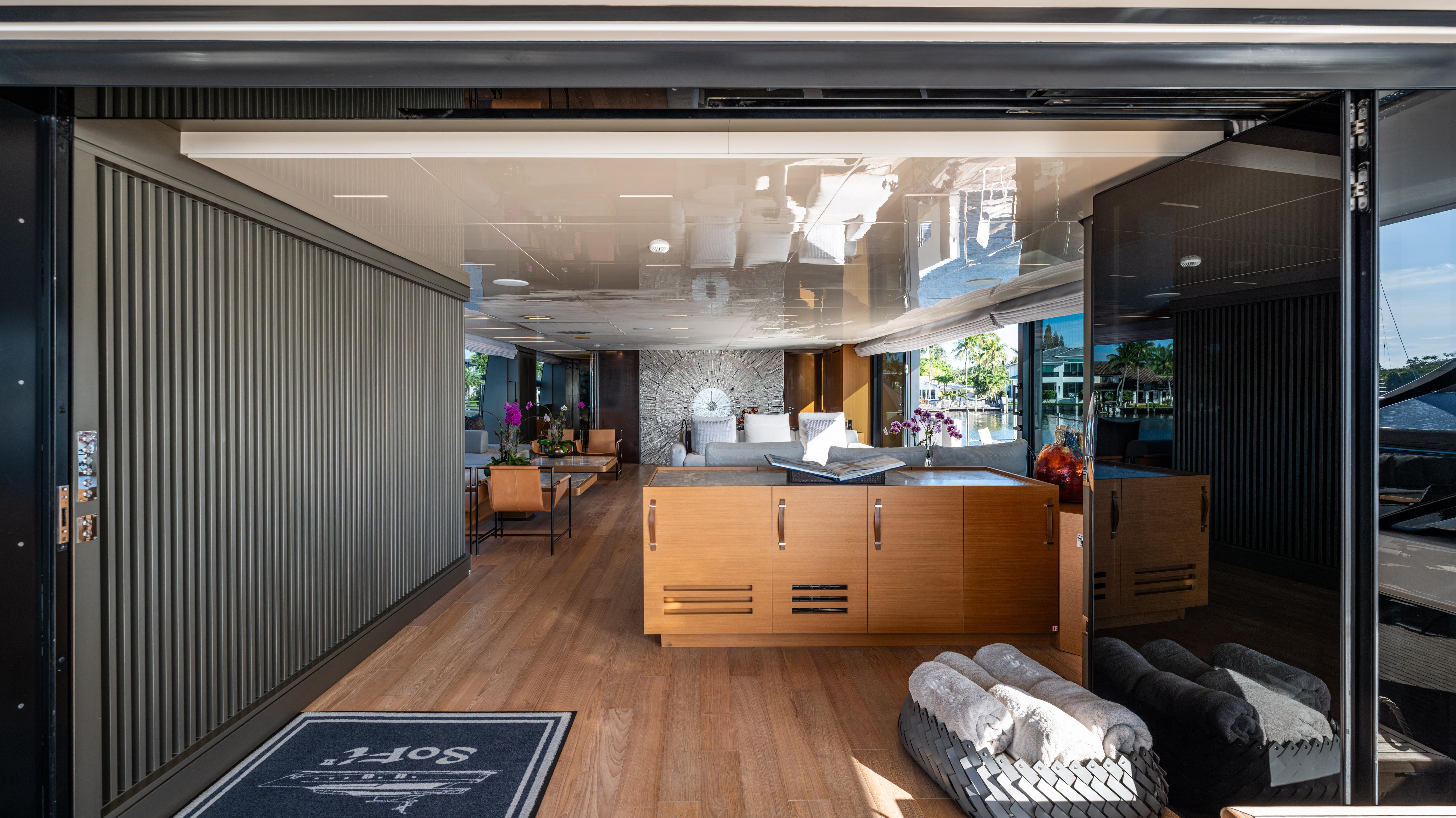 SOFI VI motor yacht  by Fraser Yachts, built by SANLORENZO