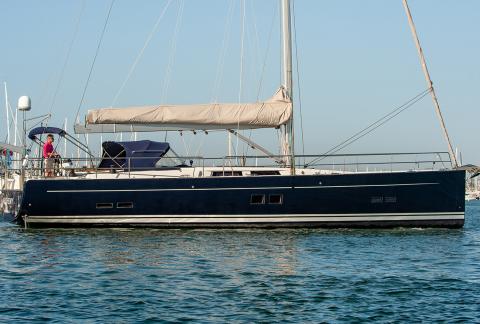 Aboard ALCHEMY a 56ft (17.15m) luxury sailing yacht , built by HANSEYACHTS in 2015