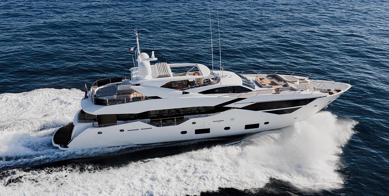 Aboard SEDATIVE a 115ft (35.2m) luxury motor yacht , built by SUNSEEKER in 2020